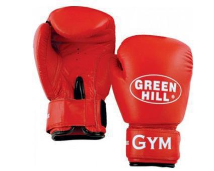 Перчатки боксерские Green Hill GYM кож.  BGG-2018 (12oz)                          