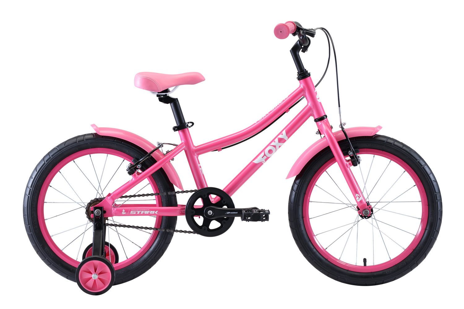 Велосипед Stark"20 Foxy 18 Girl розовый/белый