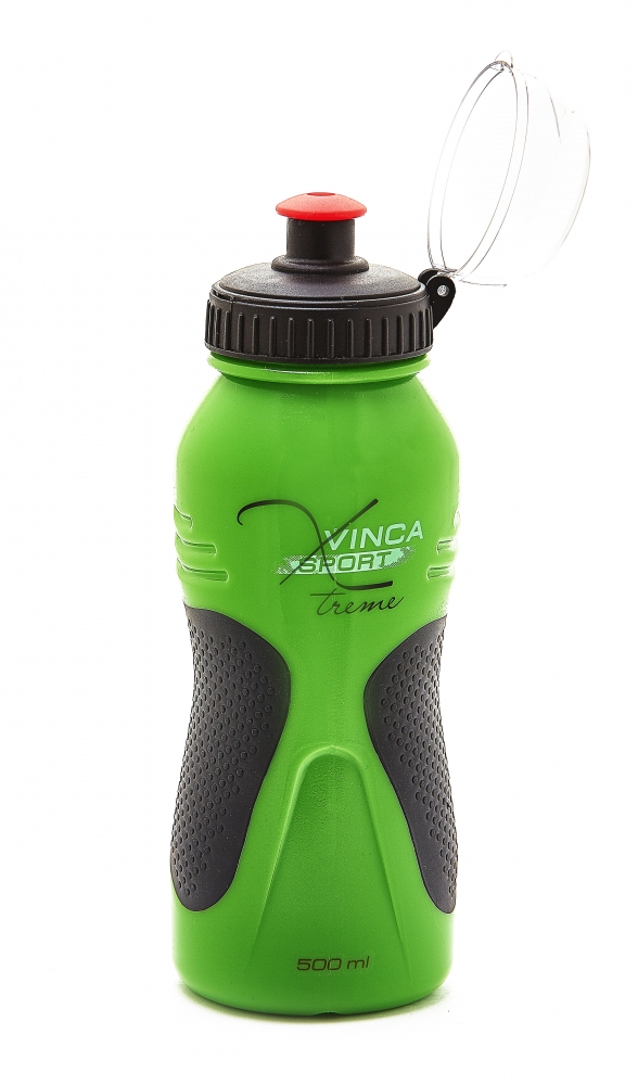 Велофляга с защитой от пыли зеленая Vinca sport